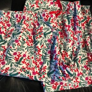 Soft holiday pajama pants
